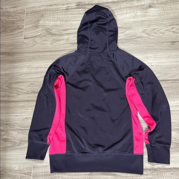 Nike Purple and Pink Therma-FIT Hoodie girl size M - Picture 2 of 3